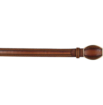 Los Altos C24U3880 Faded Honey enuine Leather Belt