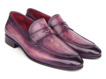 Paul Parkman Men's Purple Patina Penny Loafers (ID#17PRP33)