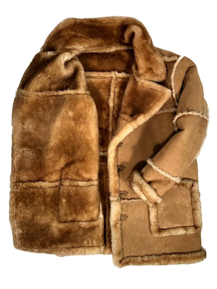 Jakewood 4900 Antique Genuine Sheepskin Marlboro Jacket