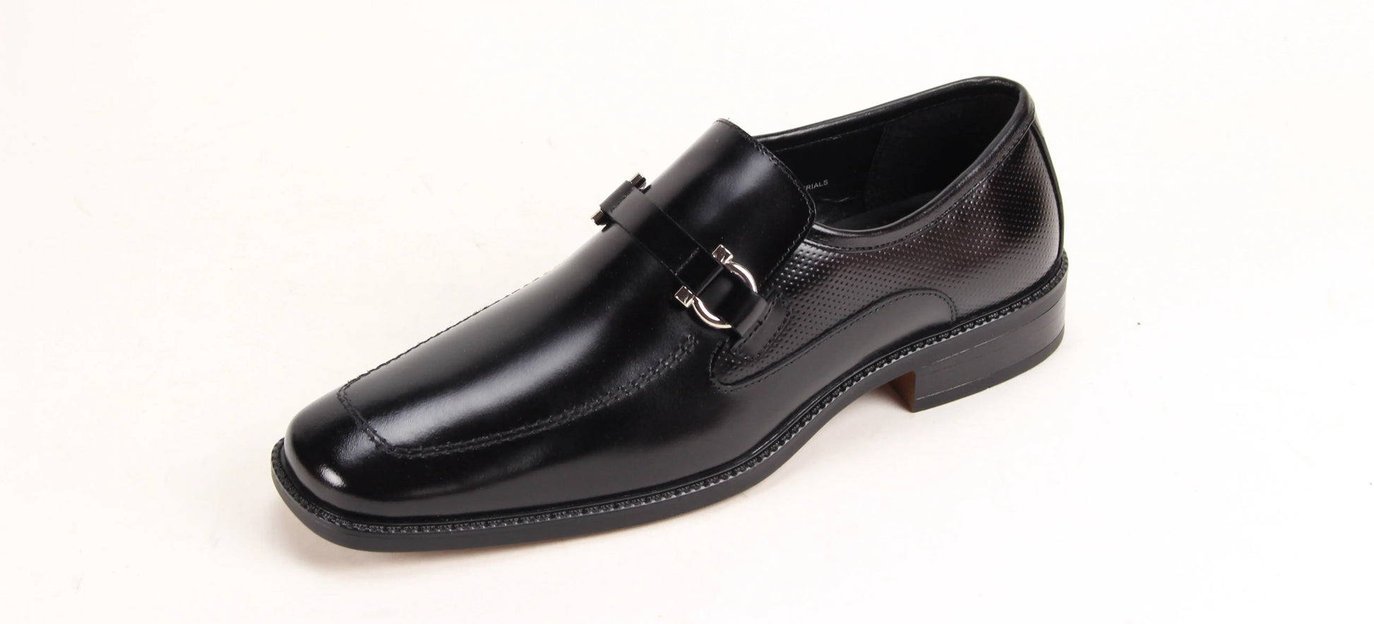 Giorgio Venturi 7061 Black Genuine Leather Oxfords