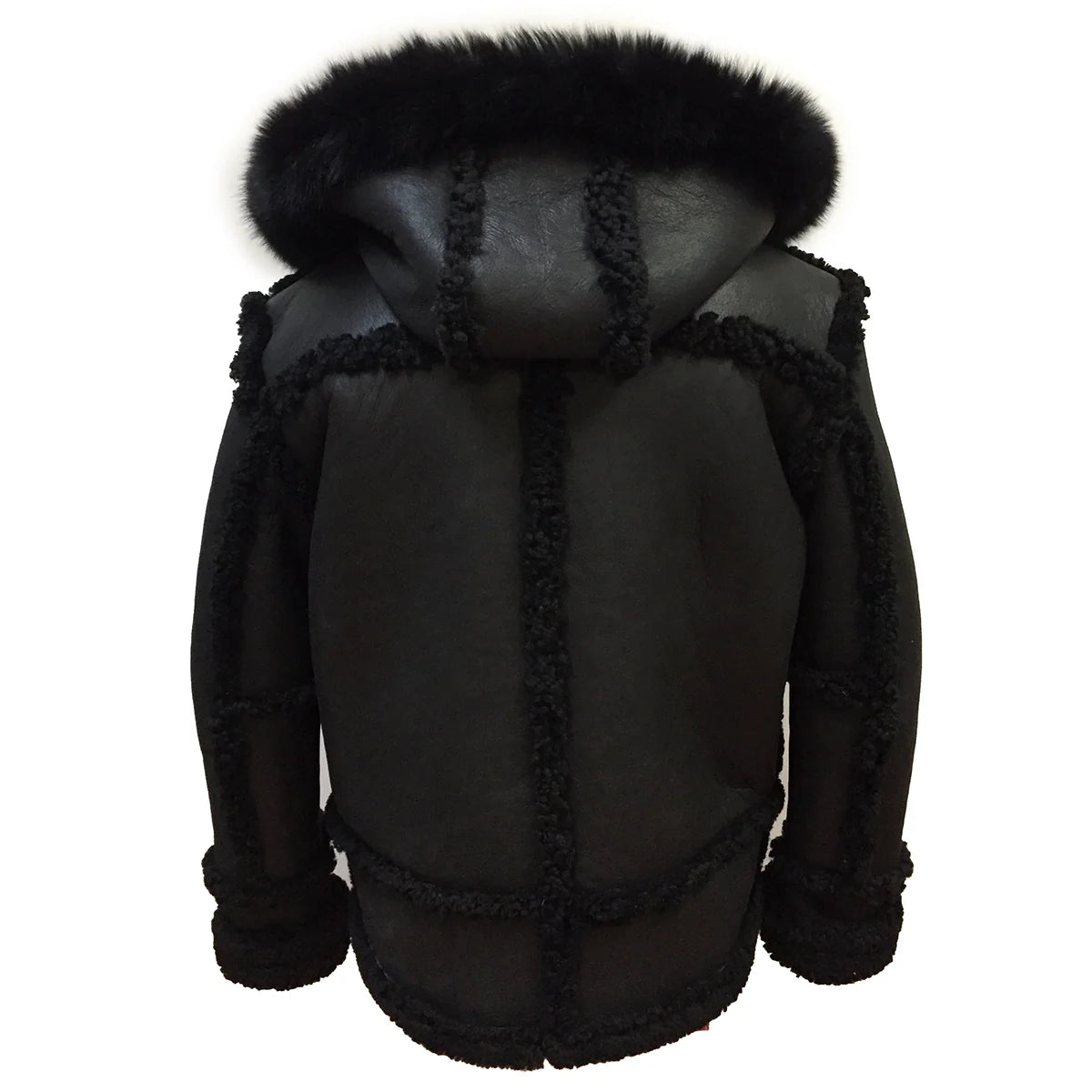 Jakewood 4700 Black Genuine Sheepskin Jacket