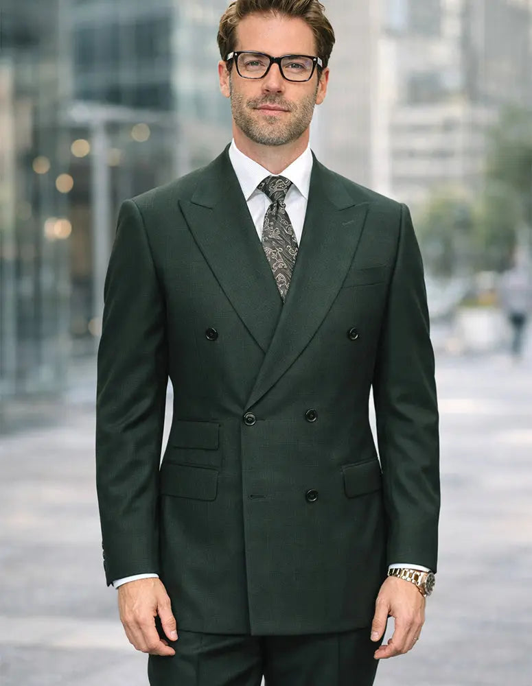 Statement Imperial Hunter Super 200's Italian Wool/Cashmere Suit