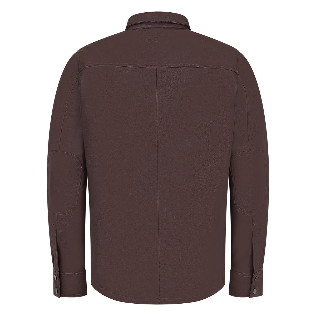 Jakewood 123 Brown Genuine Lambskin Shirt/Pants Set