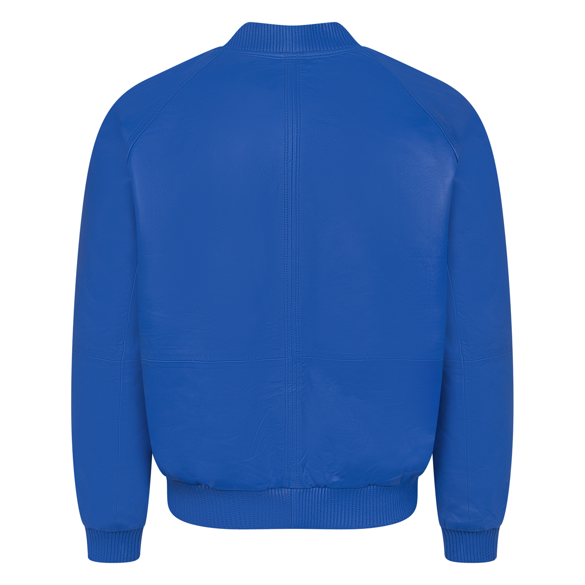 Jakewood 1051 Royal Blue Genuine Lambskin Baseball Varsity Jacket