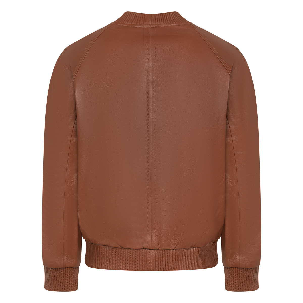 Jakewood 1051 Brick Genuine Lambskin Baseball Varsity Jacket