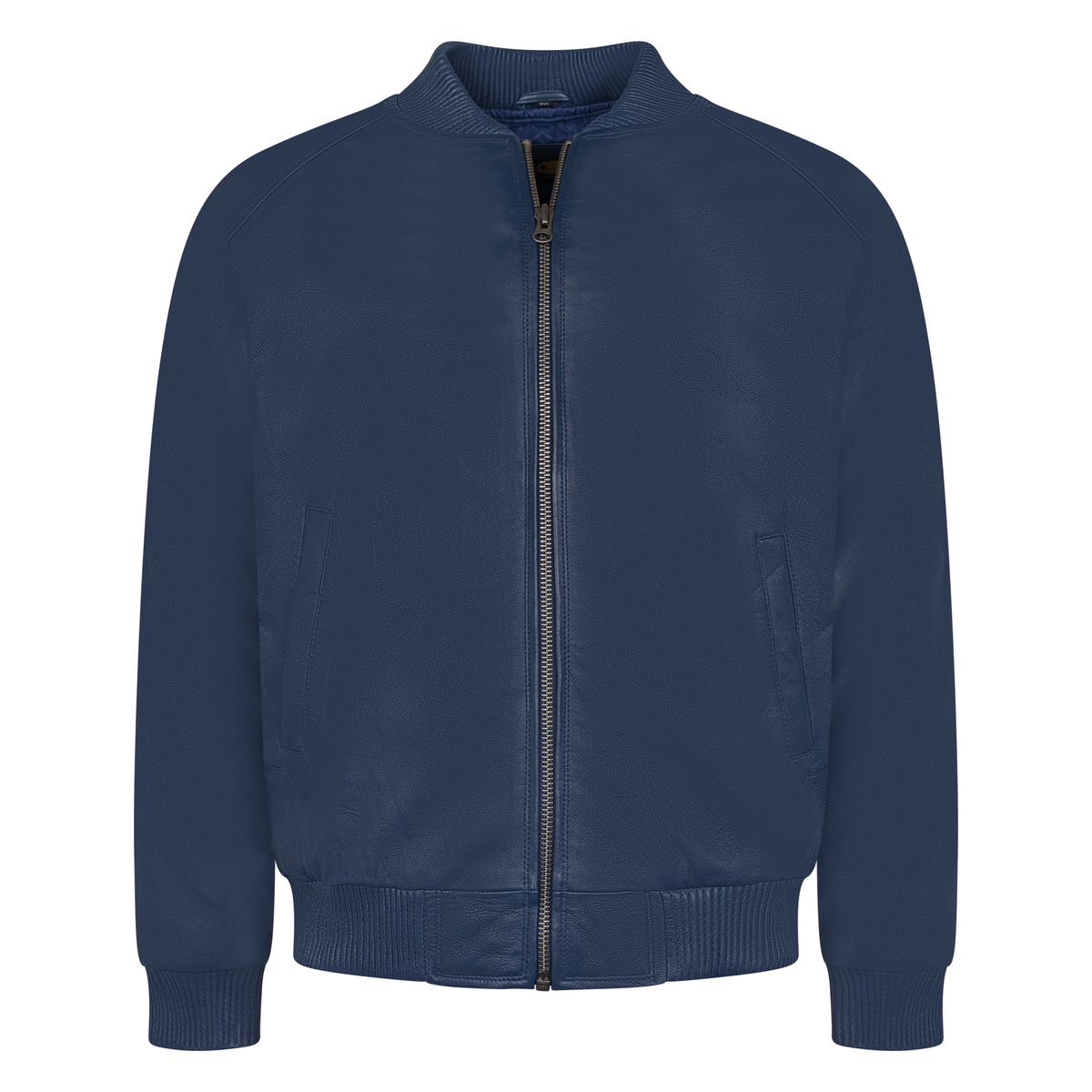 Jakewood 1051 Navy Genuine Lambskin Baseball Varsity Jacket
