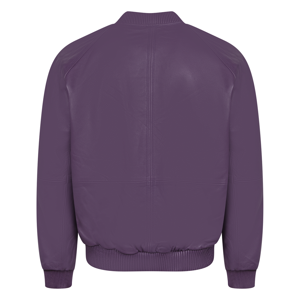 Jakewood 1051 Purple Genuine Lambskin Baseball Varsity Jacket