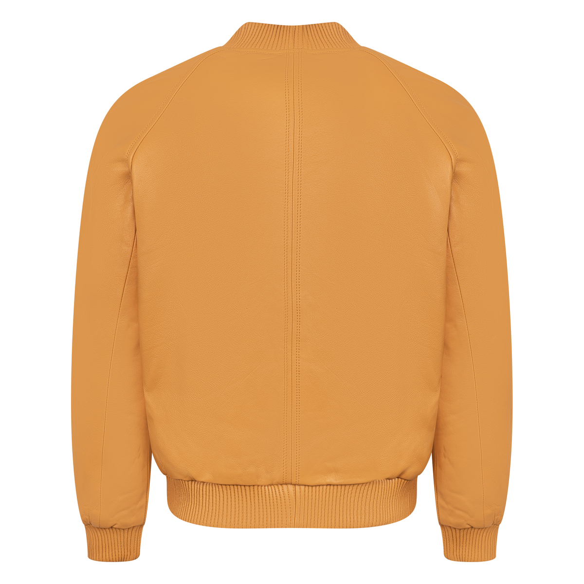 Jakewood 1051 Tan Genuine Lambskin Baseball Varsity Jacket