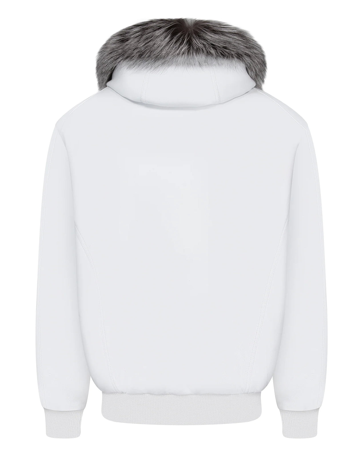 Jakewood 2066F White Genuine Lambskin Leather Jacket