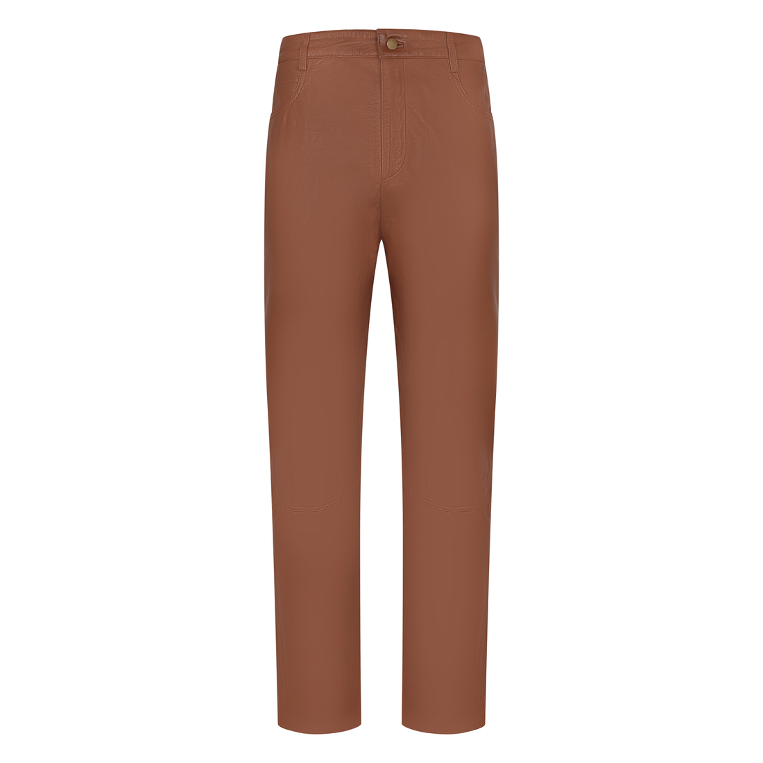 Jakewood 123 Brick Genuine Lambskin Leather Pants