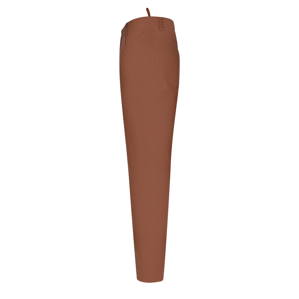 Jakewood 123 Brick Genuine Lambskin Leather Pants