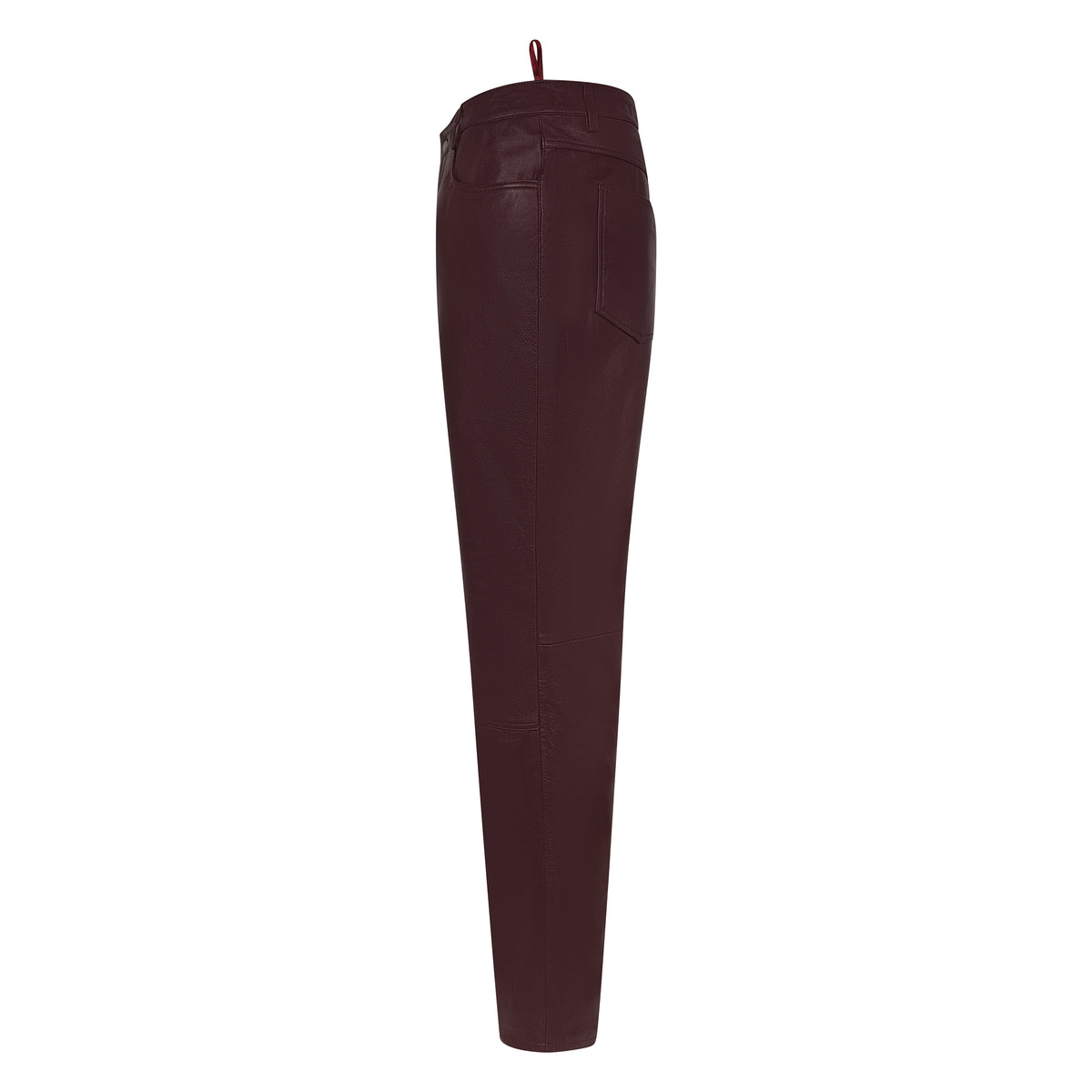 Jakewood 123 Burgundy Genuine Lambskin Shirt/Pants Set