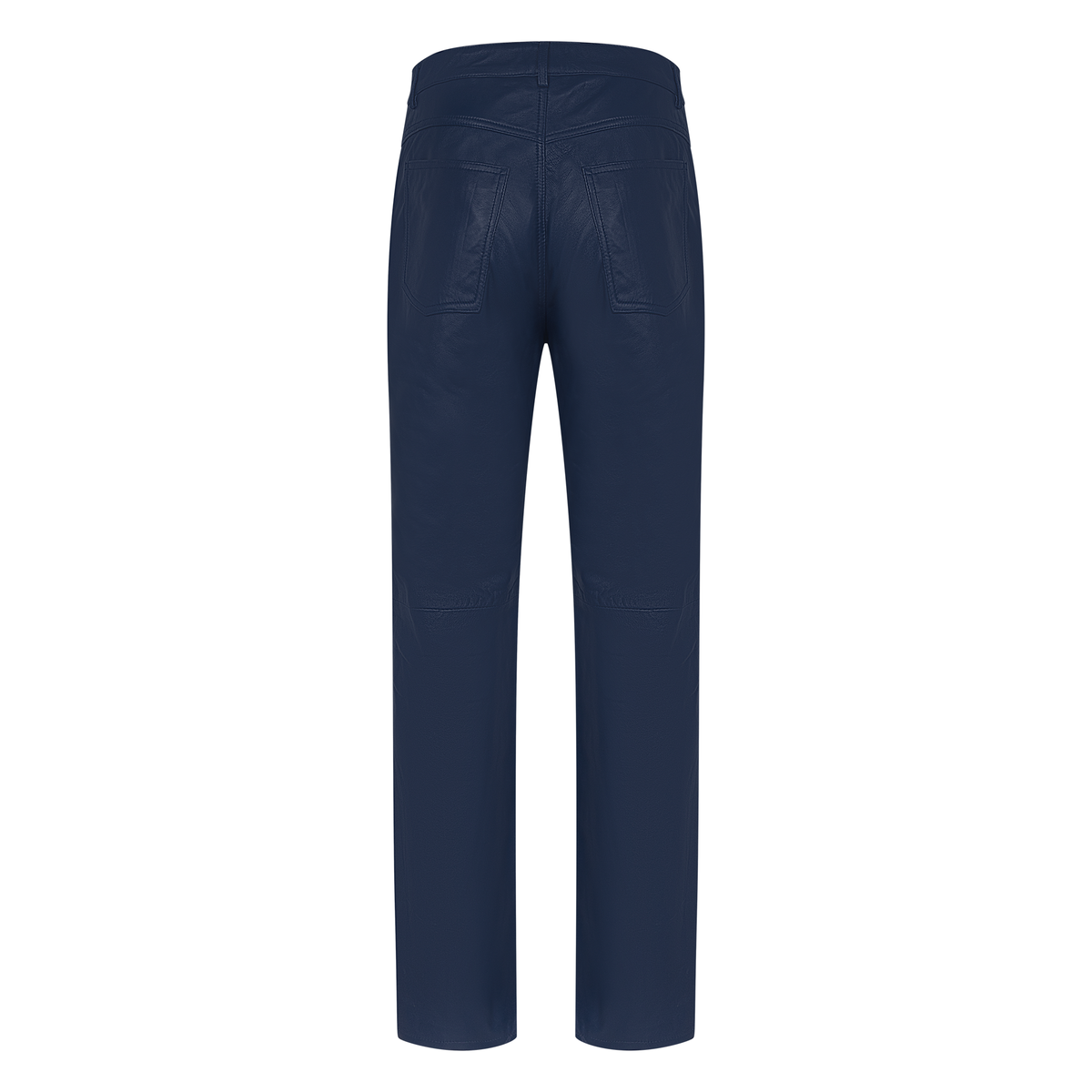 Jakewood 123 Navy Genuine Lambskin Leather Pants