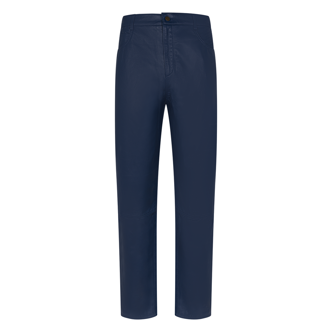 Jakewood 123 Navy Genuine Lambskin Leather Pants