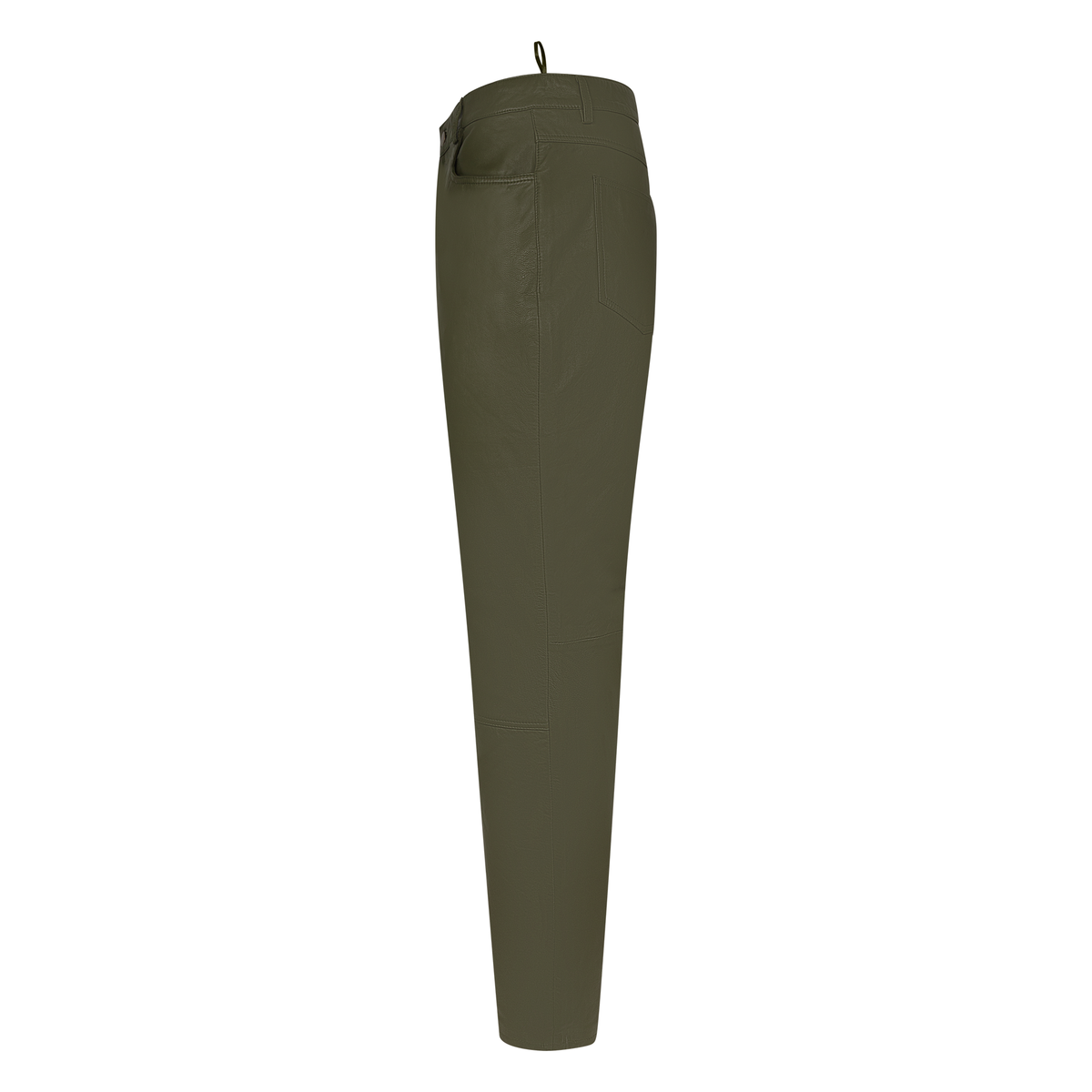 Jakewood 123 Olive Genuine Lambskin Leather Shirt/Pants Set