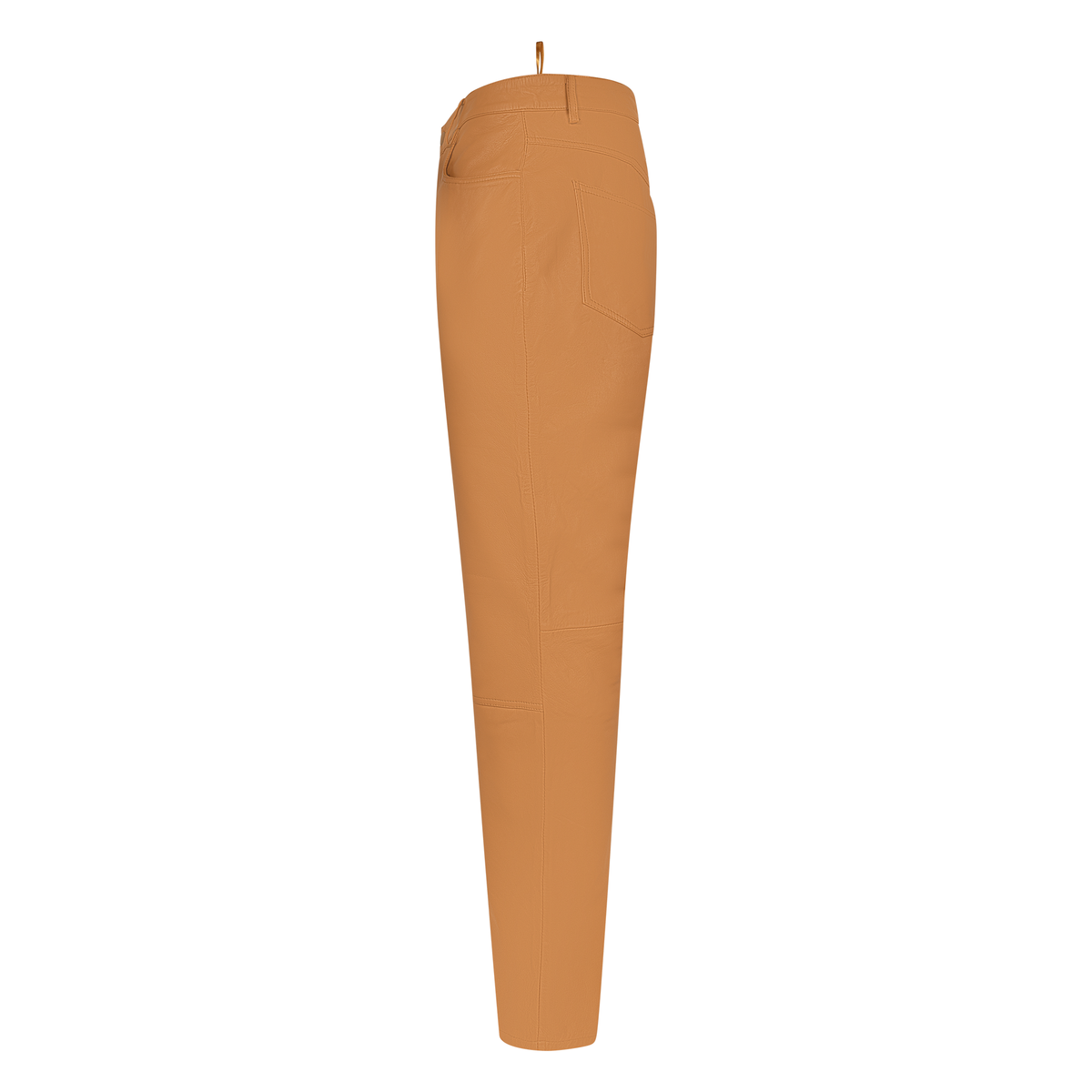 Jakewood 123 Tan Genuine Lambskin Leather Shirt/Pants Set