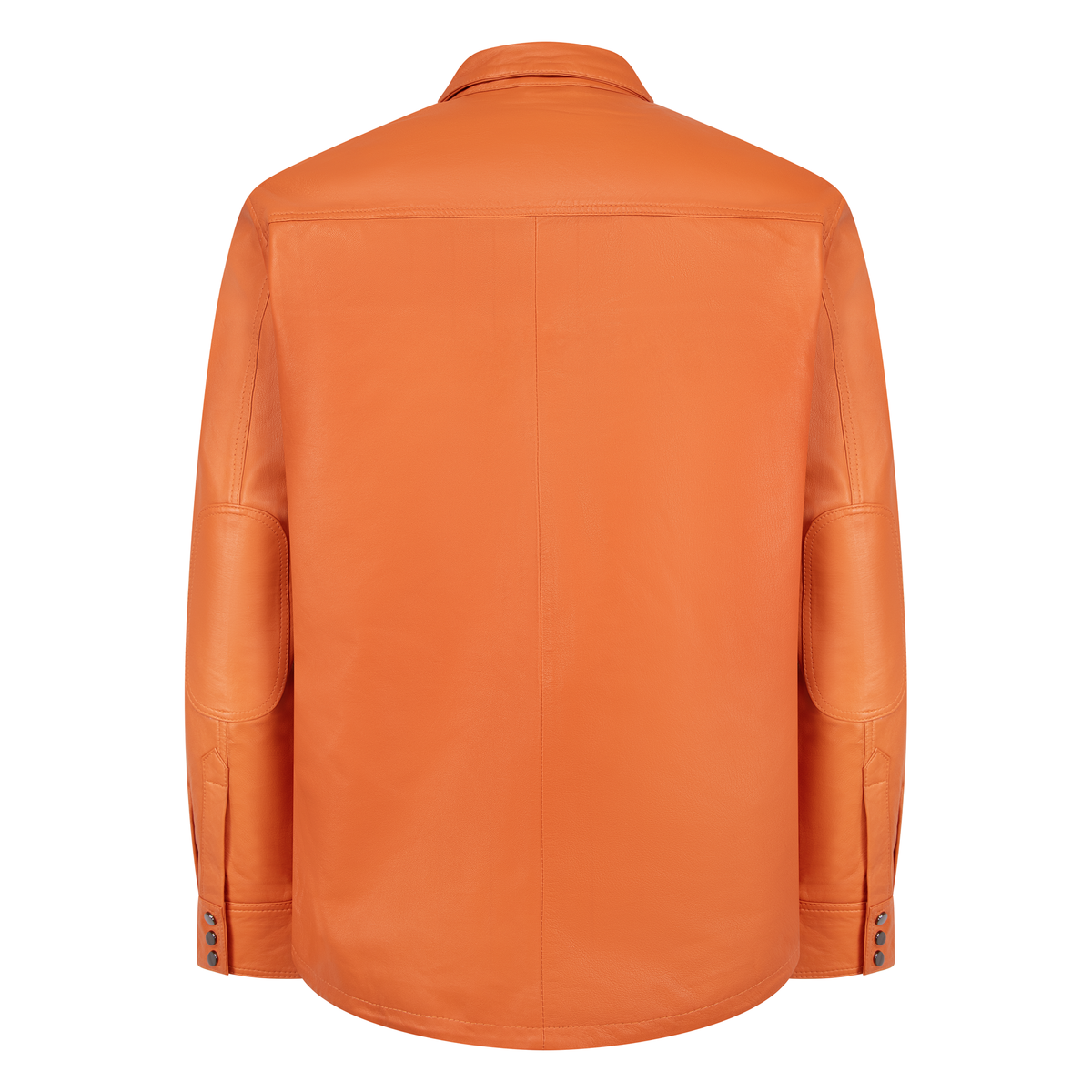 Jakewood 123 Rust Genuine Lambskin Leather Shirt/Pants Set