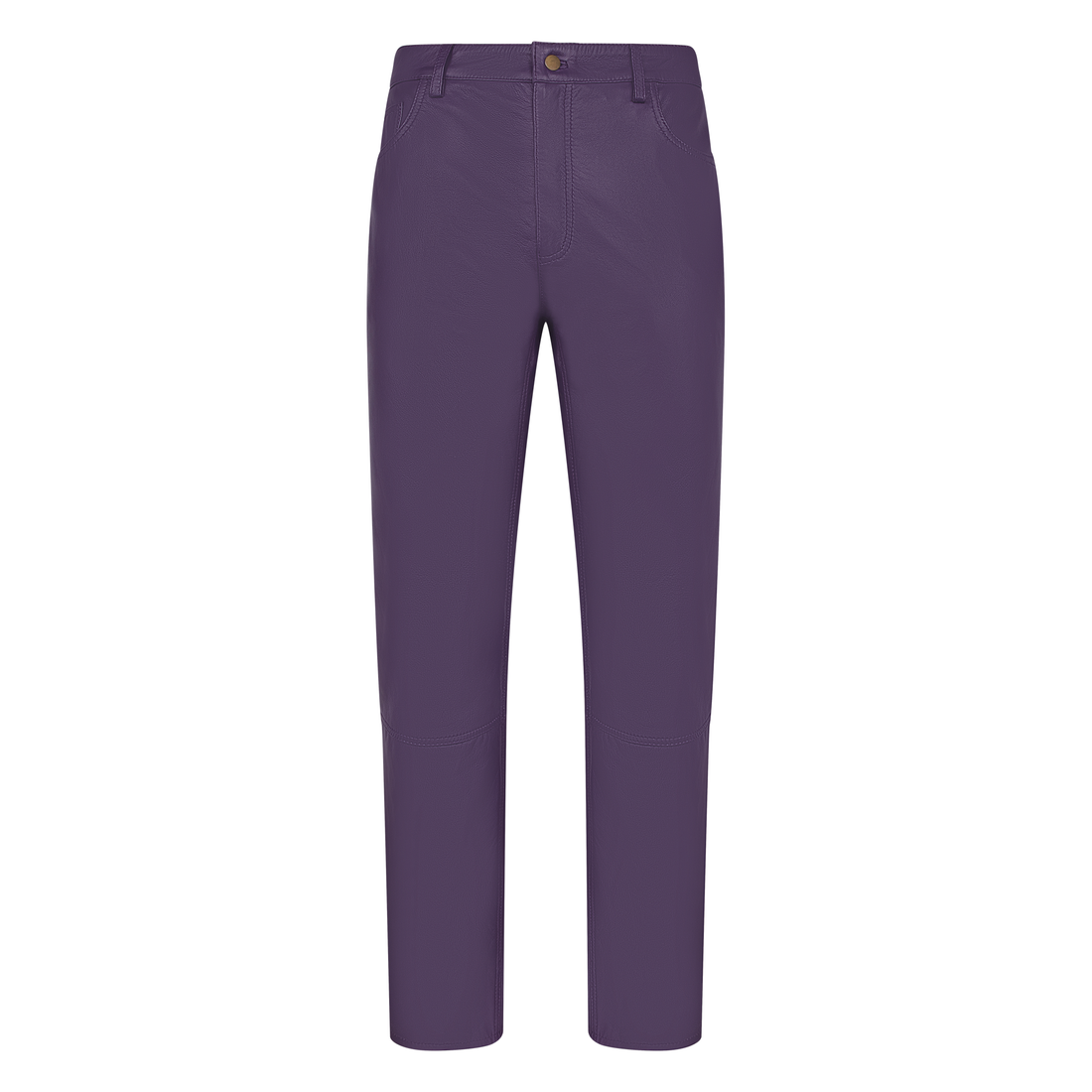 Jakewood 123 Purple Genuine Lambskin Leather Pants