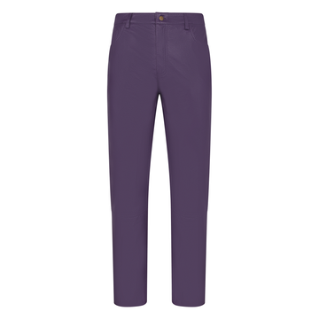 Jakewood 123 Purple Genuine Lambskin Leather Pants