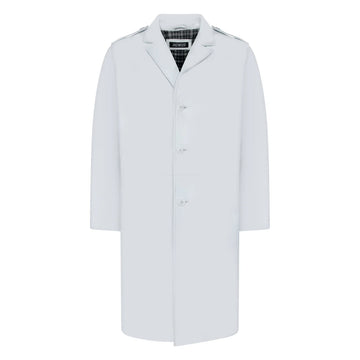 Jakewood 3200 White Genuine Leather 7/8 Single Breasted Coat