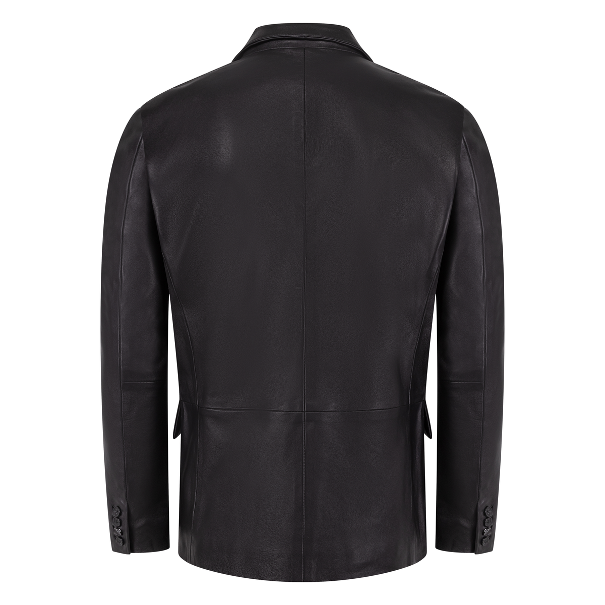 Jakewood 7000 Black Genuine Leather Blazer