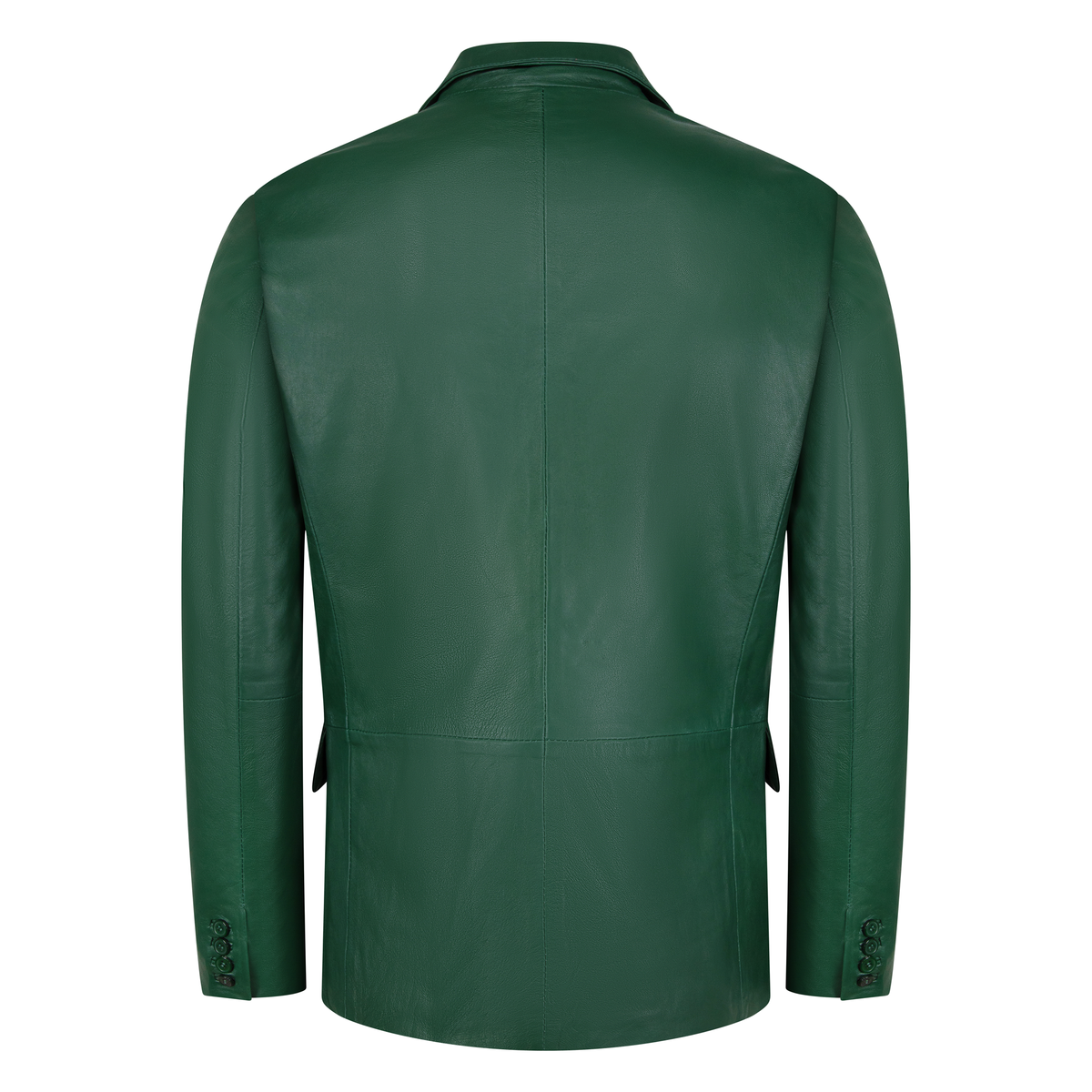 Jakewood 7000 Emerald Green Genuine Leather Blazer