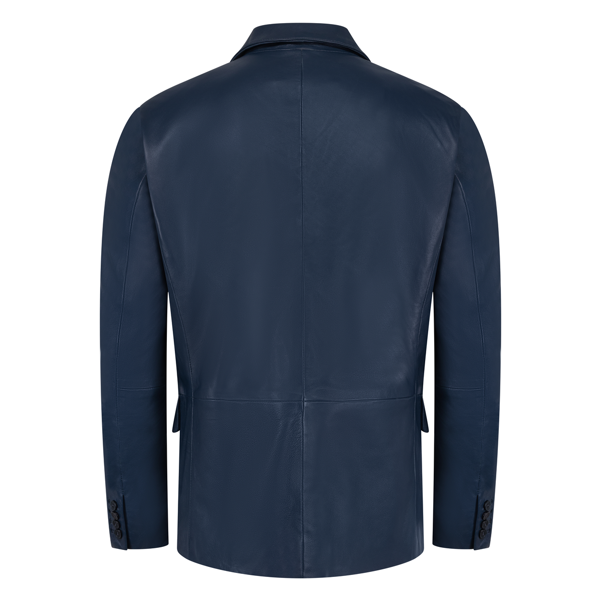 Jakewood 7000 Navy Genuine Leather Blazer