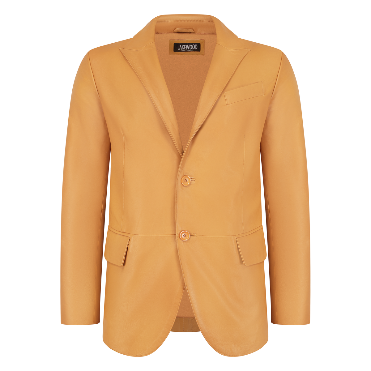 Jakewood 7000 Tan Genuine Leather Blazer