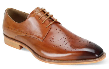 Giovanni Joel Tan Genuine Leather Oxfords