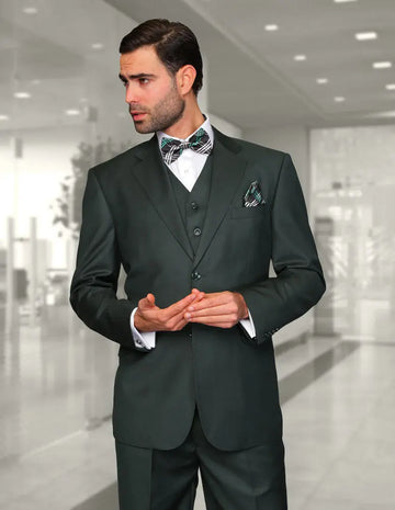 Statement STZV-102XL Hunter Vested Suit - Super 150's Italian Wool