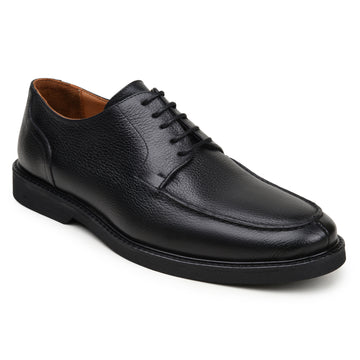 Belvedere Lorenzo Black Genuine Leather Oxfords