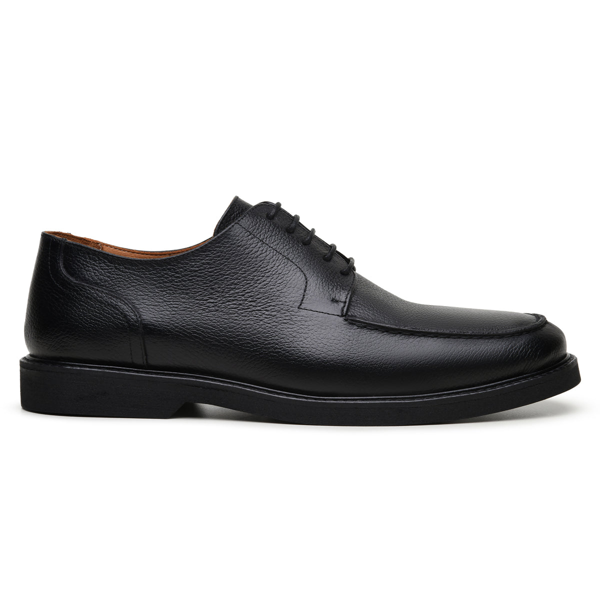 Belvedere Lorenzo Black Genuine Leather Oxfords