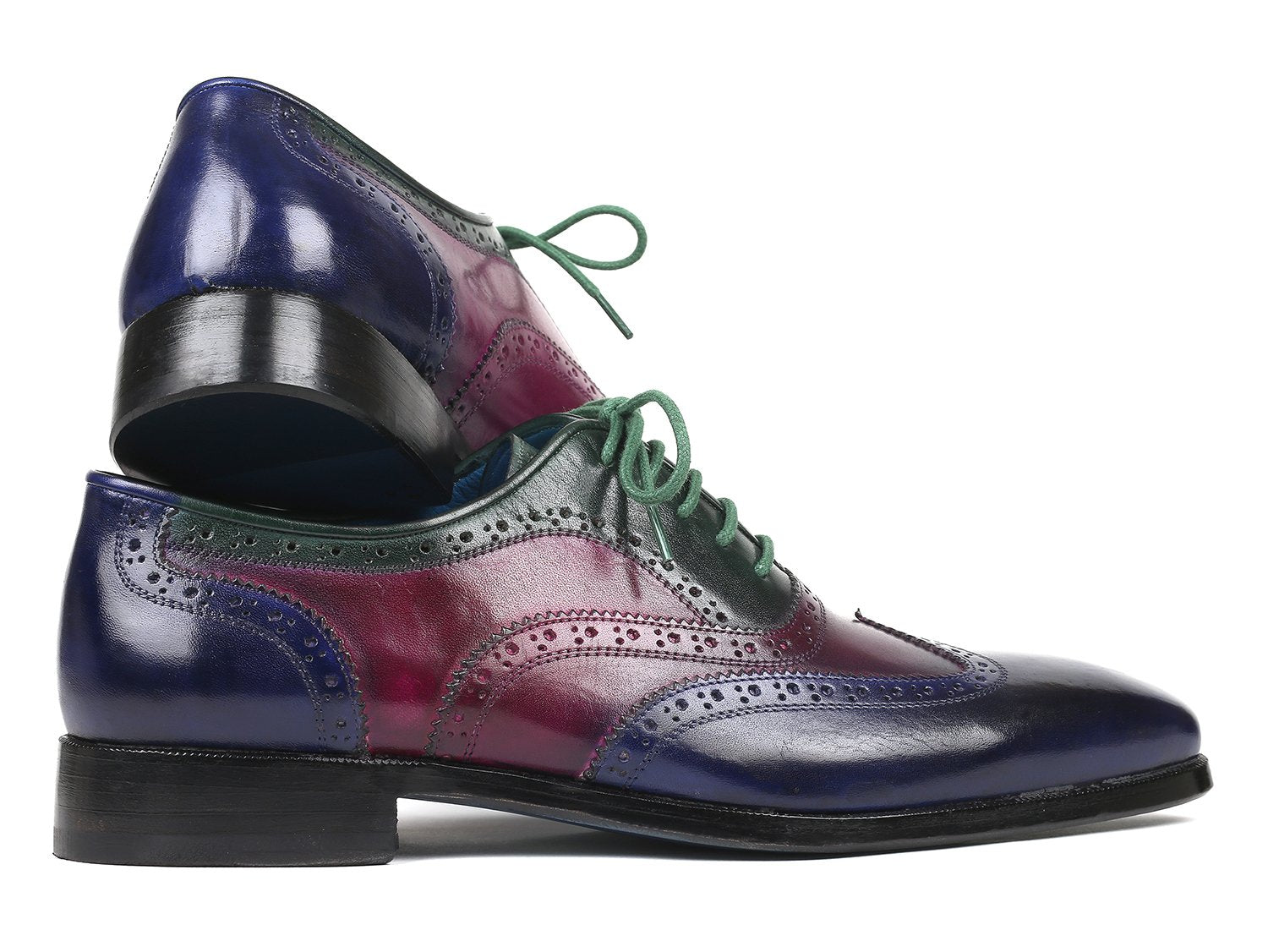 Paul Parkman Men's Multi Color Wingtip Oxfords (ID#PP2284) PAUL PARKMAN