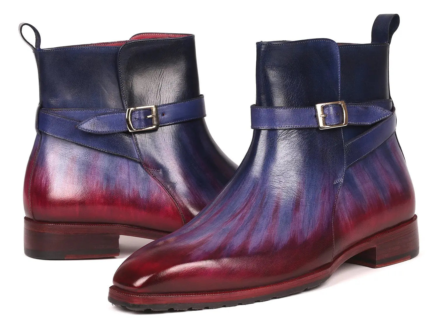 Paul Parkman Men's Multicolor Patina Jodhpur Boots (ID#955MIX32) PAUL PARKMAN