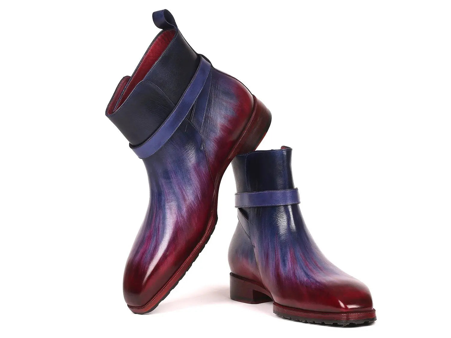 Paul Parkman Men's Multicolor Patina Jodhpur Boots (ID#955MIX32) PAUL PARKMAN