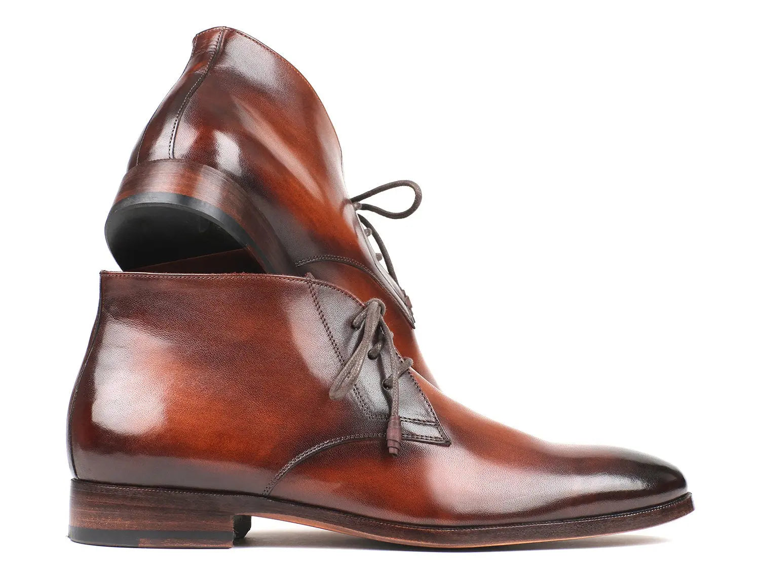 Paul Parkman Men's Camel/Brown Chukka Boots (ID#CK53BRW) PAUL PARKMAN
