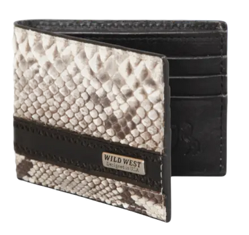 Wild West 2CA65749 Natural Genuine Python Wallet Suit Essence