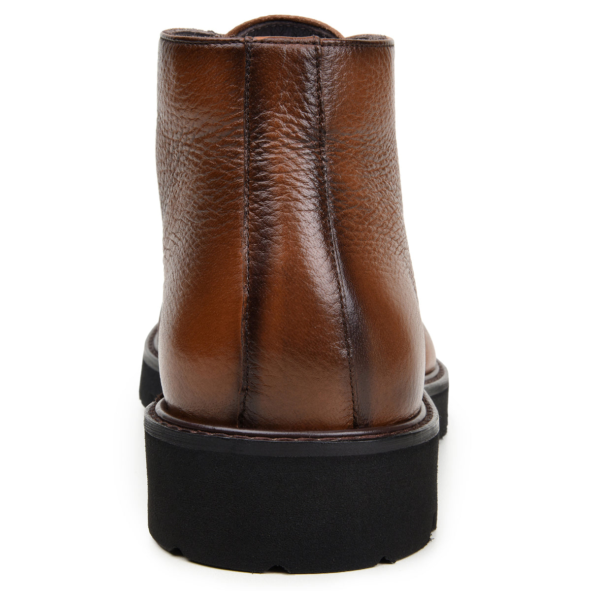 Belvedere Rinaldo Antique Tan Genuine Leather Italian Deerskin Boots