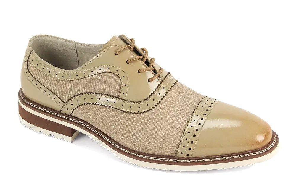 Giovanni Sinclair Oyster Genuine Leather Oxfords