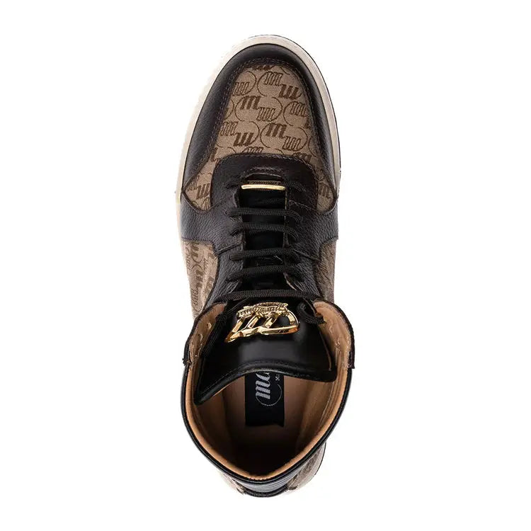 Mauri 8466/1 Sport Rust/Beige Genuine Time/Double M Fabric/Calfskin Sneakers