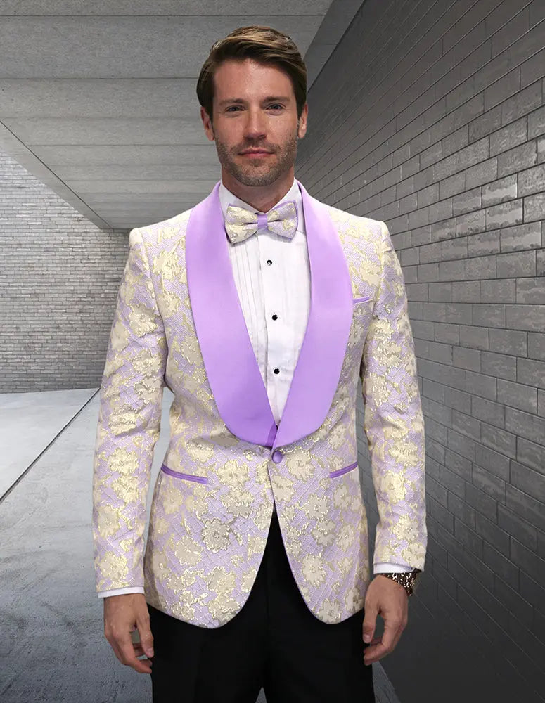 Statement Zanoti Purple Fancy Jacket