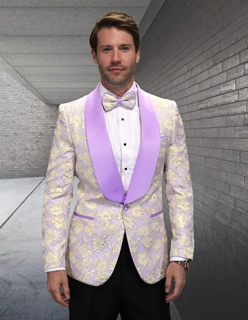 Statement Zanoti Purple Fancy Jacket