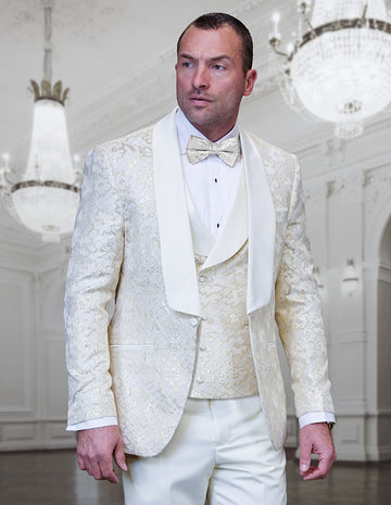 Statement Tizano Offwhite Tuxedo