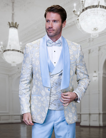 Statement Tizano Sky Blue Tuxedo