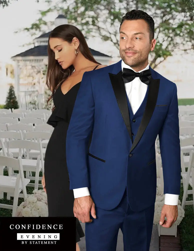 Statement TUX-PK Sapphire Tuxedo Suit Essence