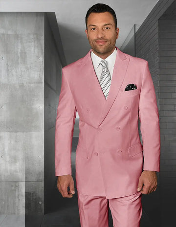 Statement TZD-100 Blush Super 180's Italian Wool Suit