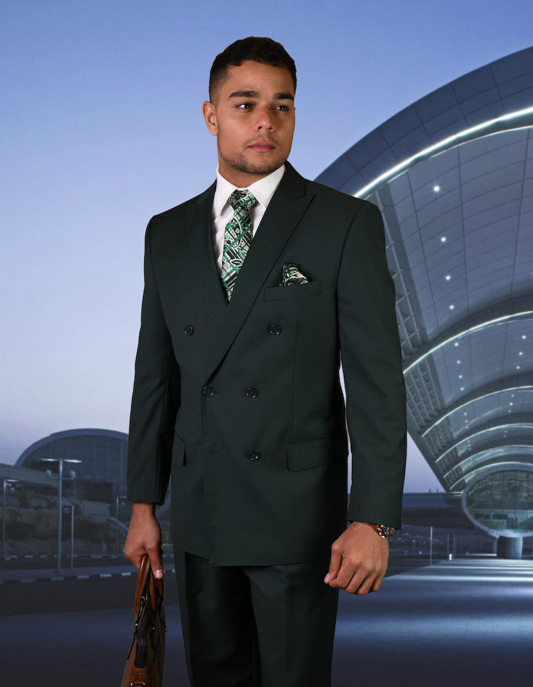 Statement TZD-100 Hunter Super 150's Italian Wool Suit