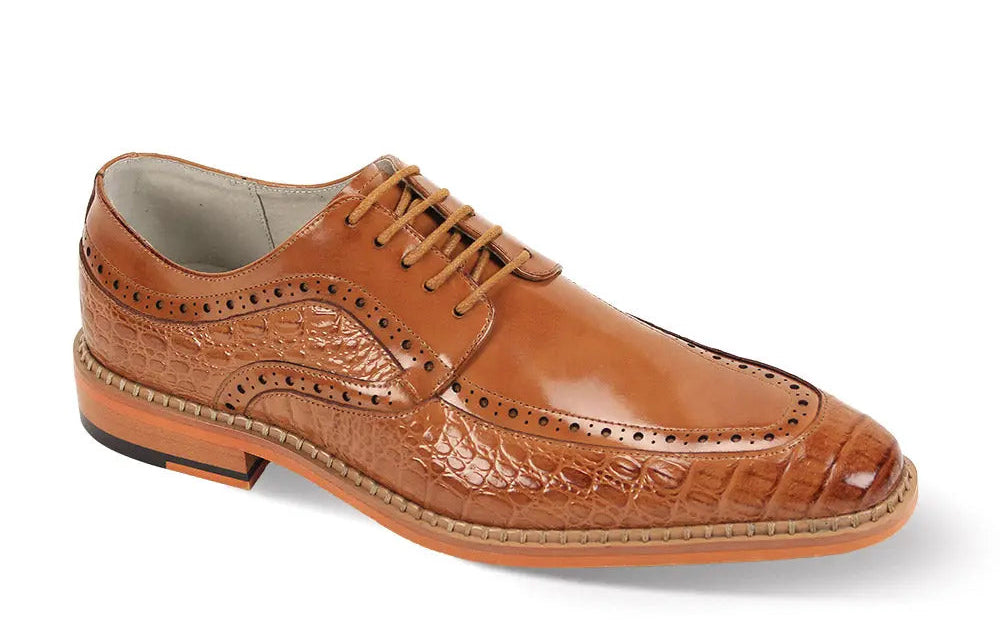 Giovanni Terence Tan Genuine Leather Oxfords