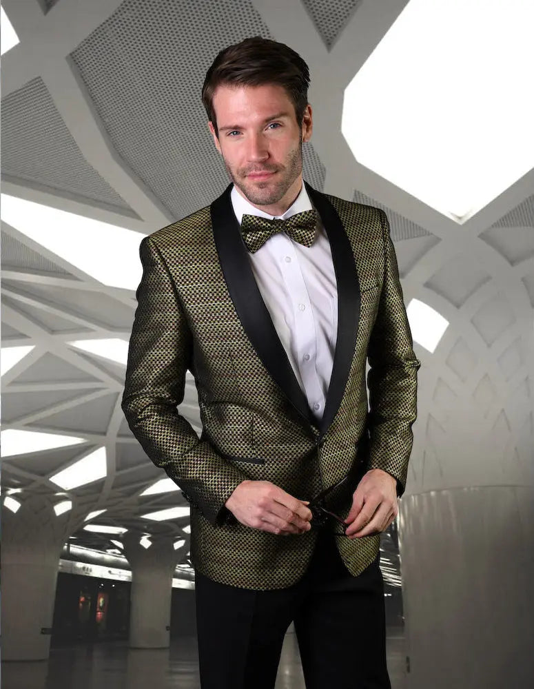 Bow tie arrange jacket CLANE BOW TIE ARRANGE JACKET 3way リネン混 