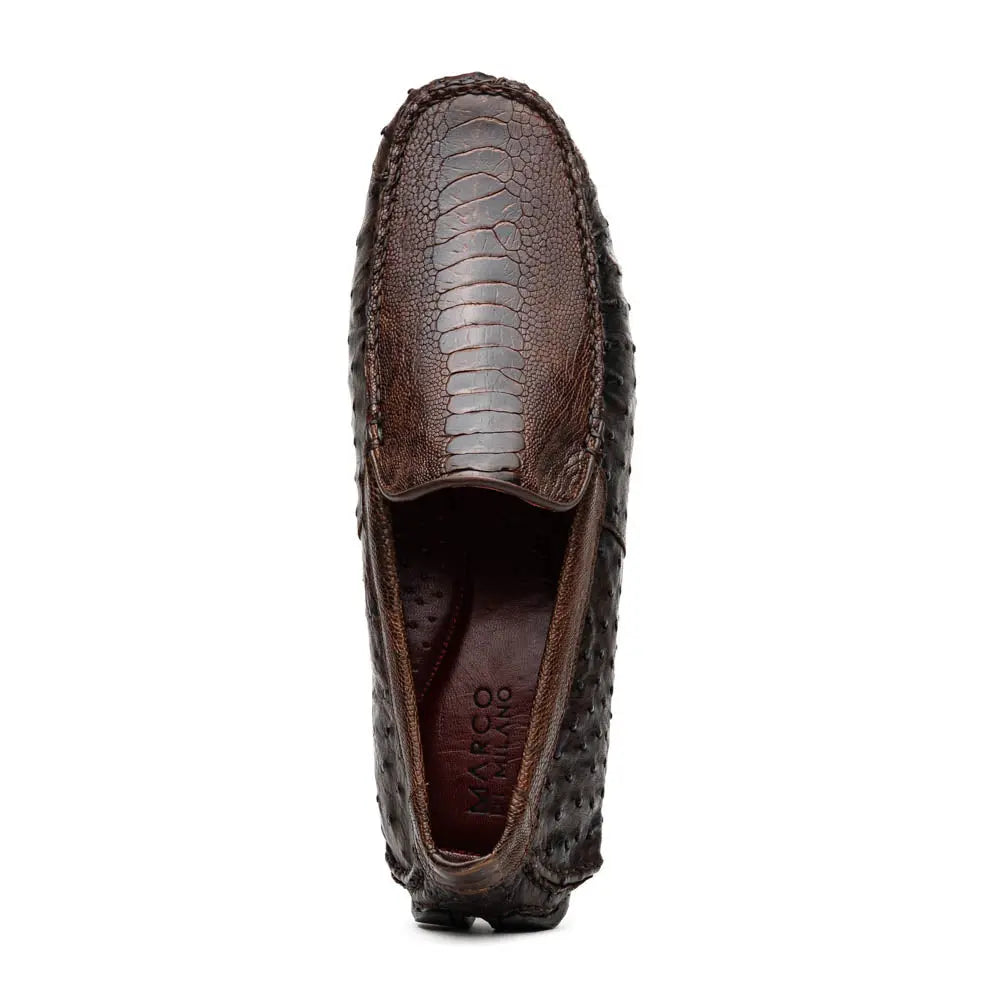 Marco Di Milano Alba Kango Tabac Genuine Caiman Crocodile/Lizard Loafers